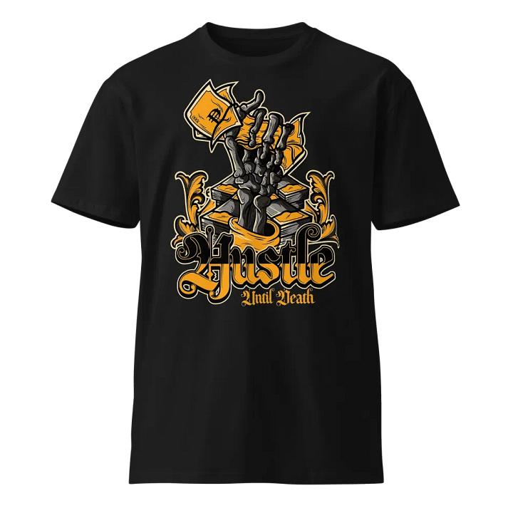 Gothic Hustle Skeleton Money T-Shirt product image (1)