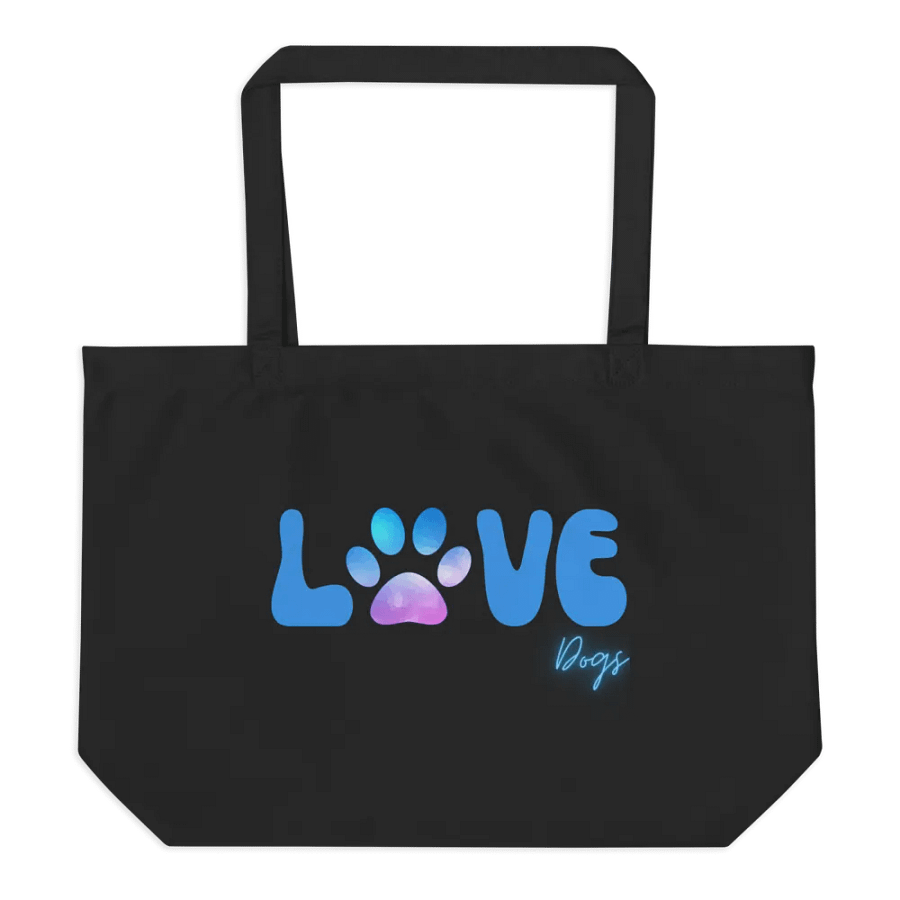 Pawfect Love Dogs Organic Canvas Tote product image (6)