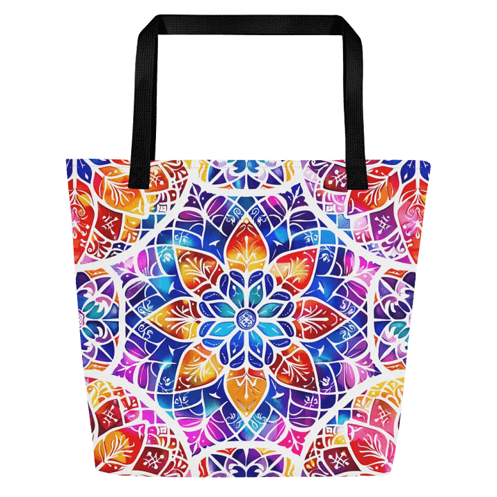 Mandala Mosaic Polyester Tote Bag product image (1)