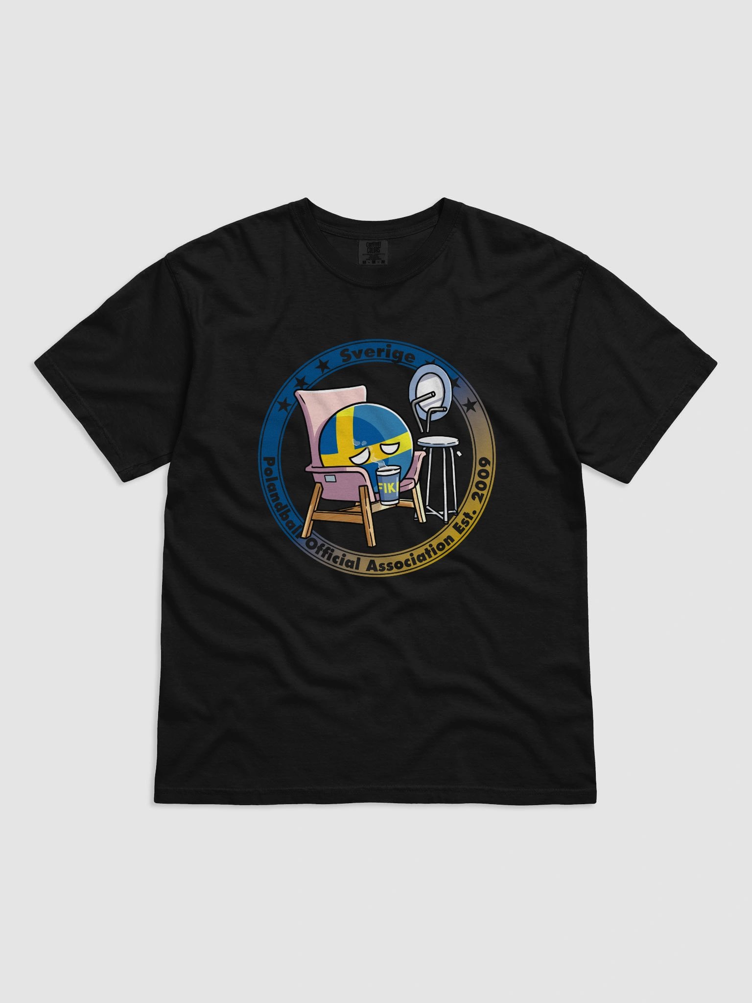 Polandball Official Association T-shirt - Sweden product image (1)