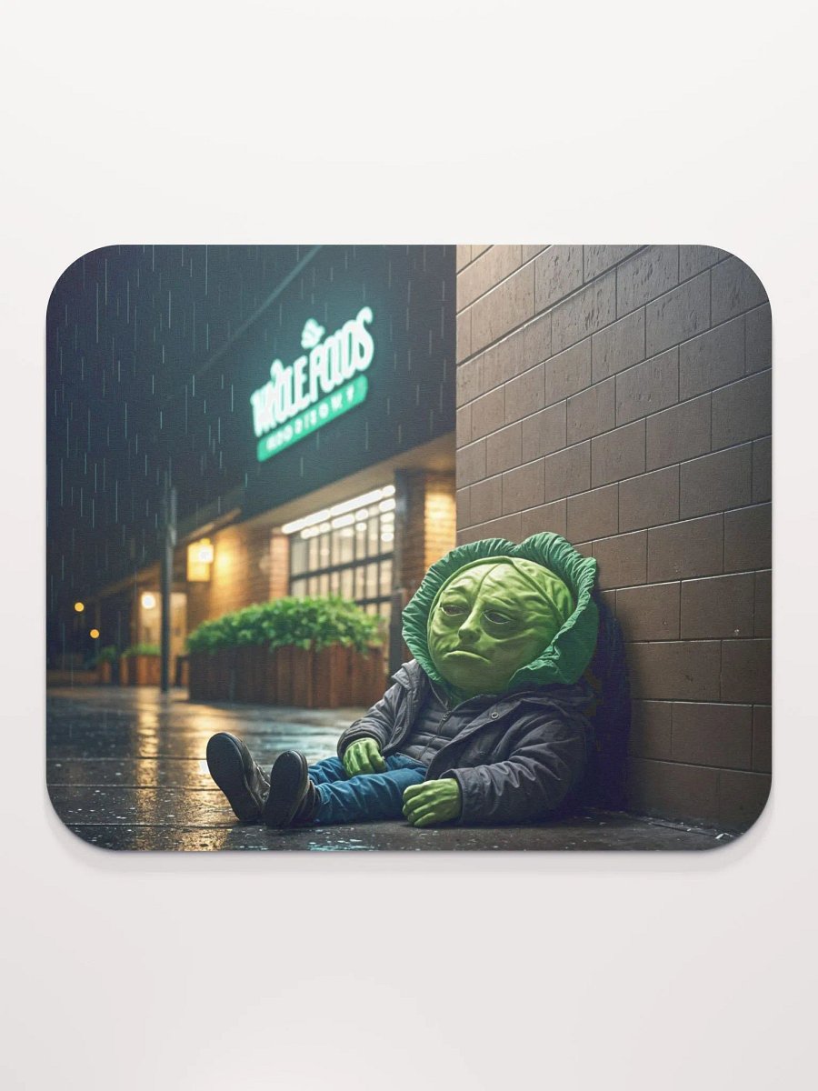 Sad Cabbage Mousepad product image (3)