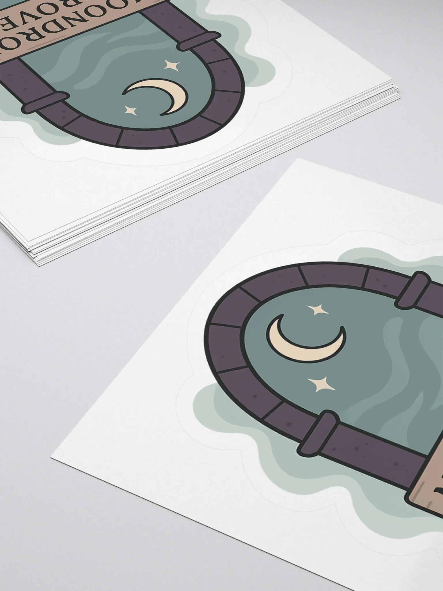 Moondrop Grove Archway – Vinyl Sticker product image (4)
