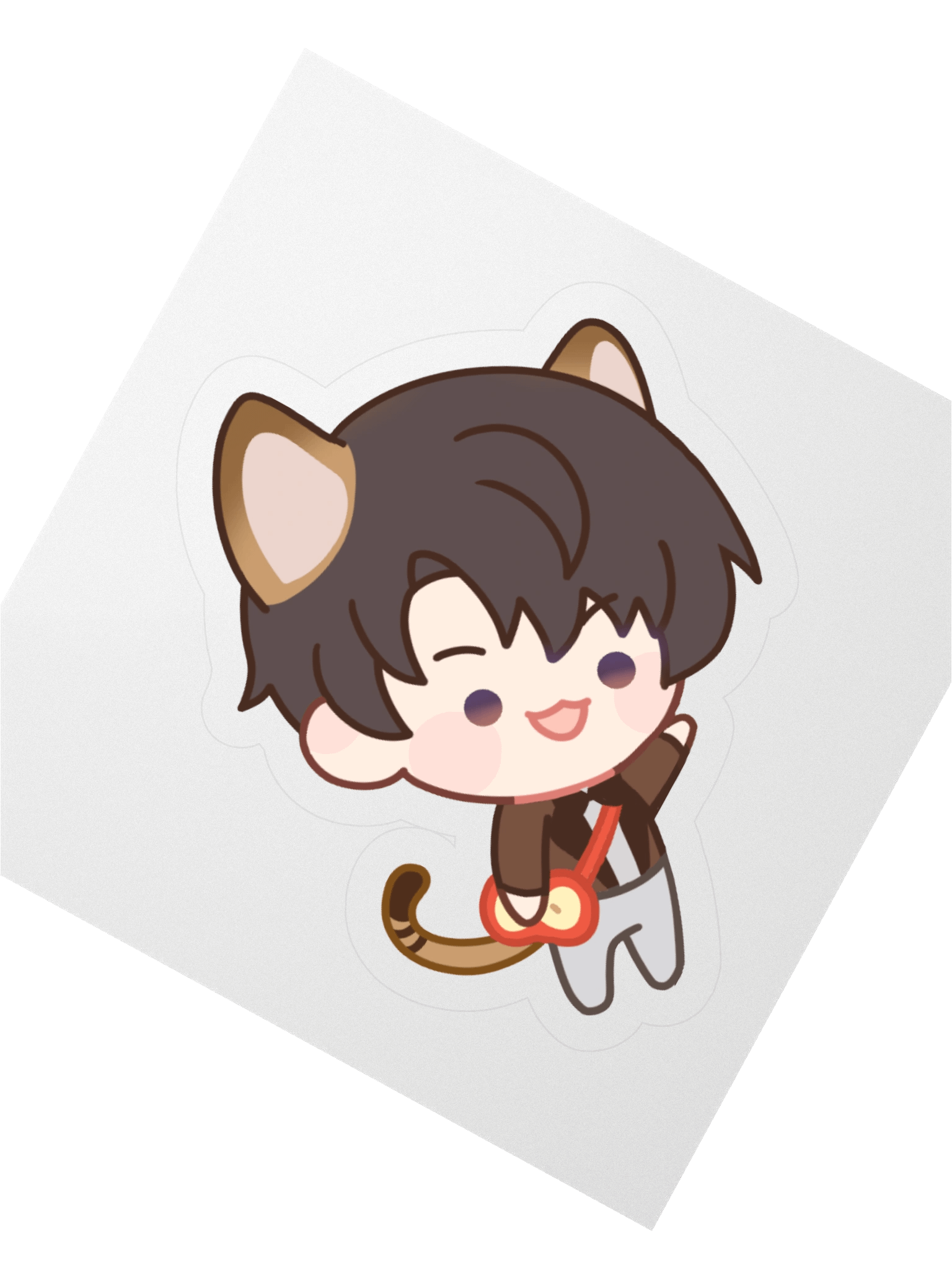 Caleb Cat Chibi Sticker product image (2)