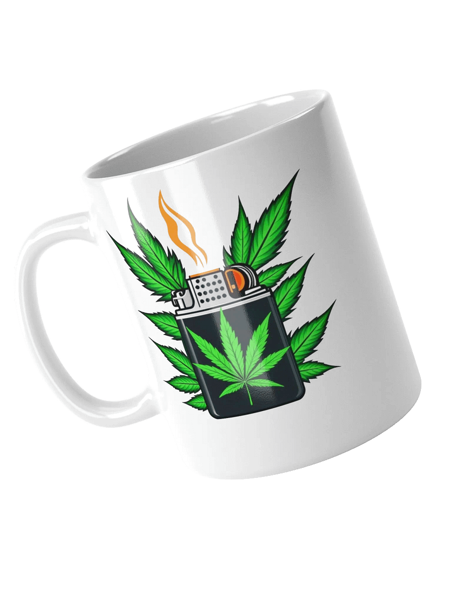 Cannabis Leaf Lighter Mug product image (7)