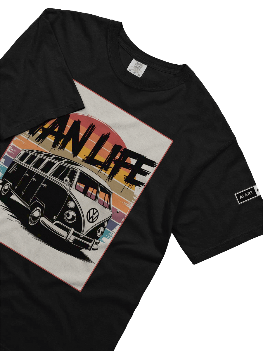 "VAN LIFE" 100% cotton T-shirt product image (9)