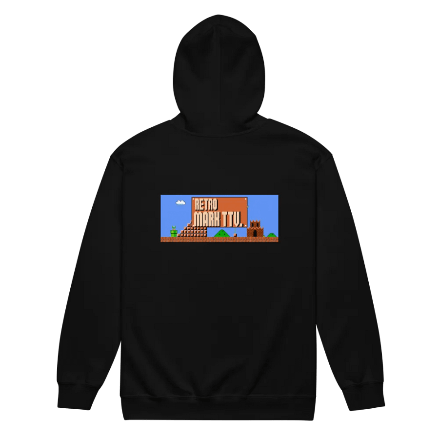 RETRO MARK Colorful Blocky Zip Hoodie product image (43)