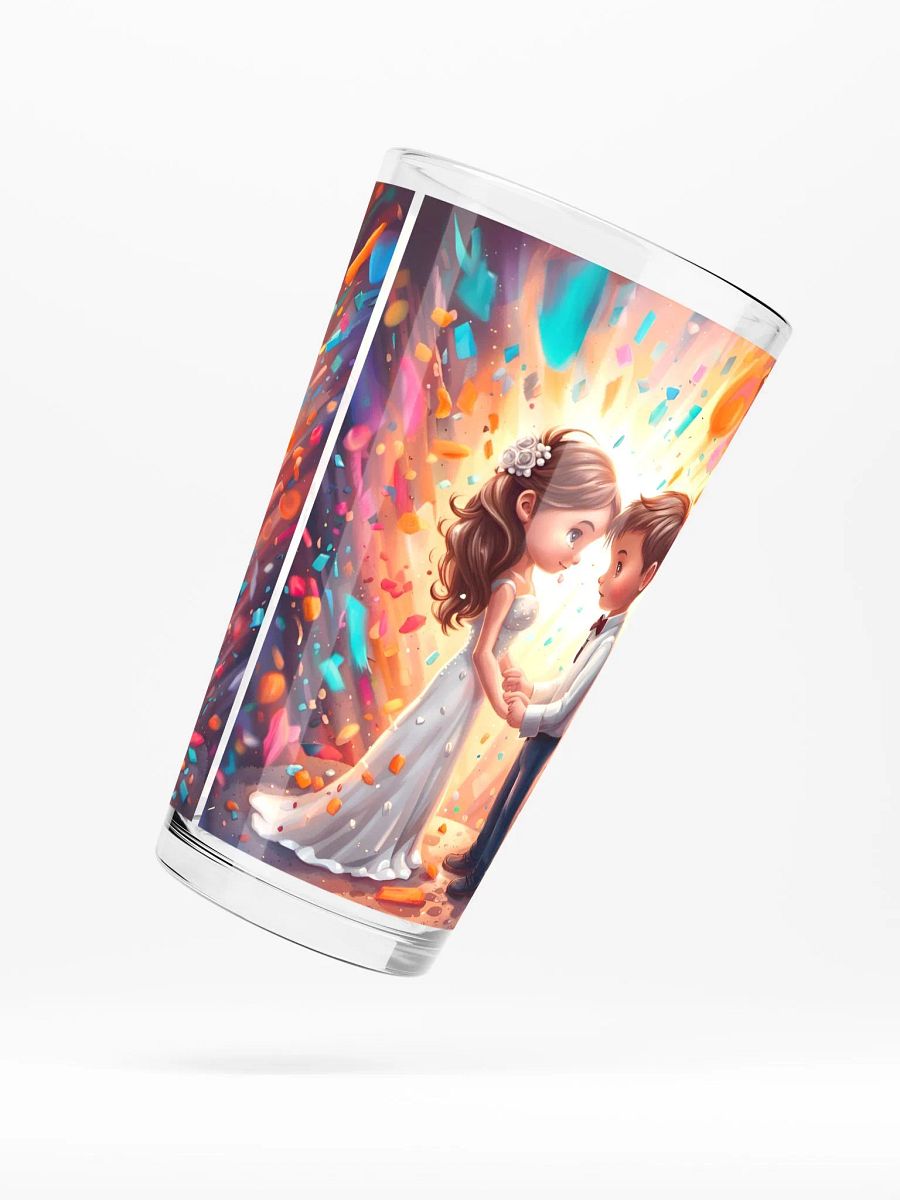Cute Couple Pint Glass product image (5)