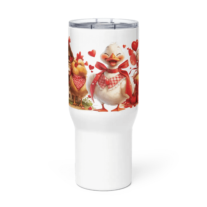 Whimsical Farmyard Friends Travel Mug product image (1)