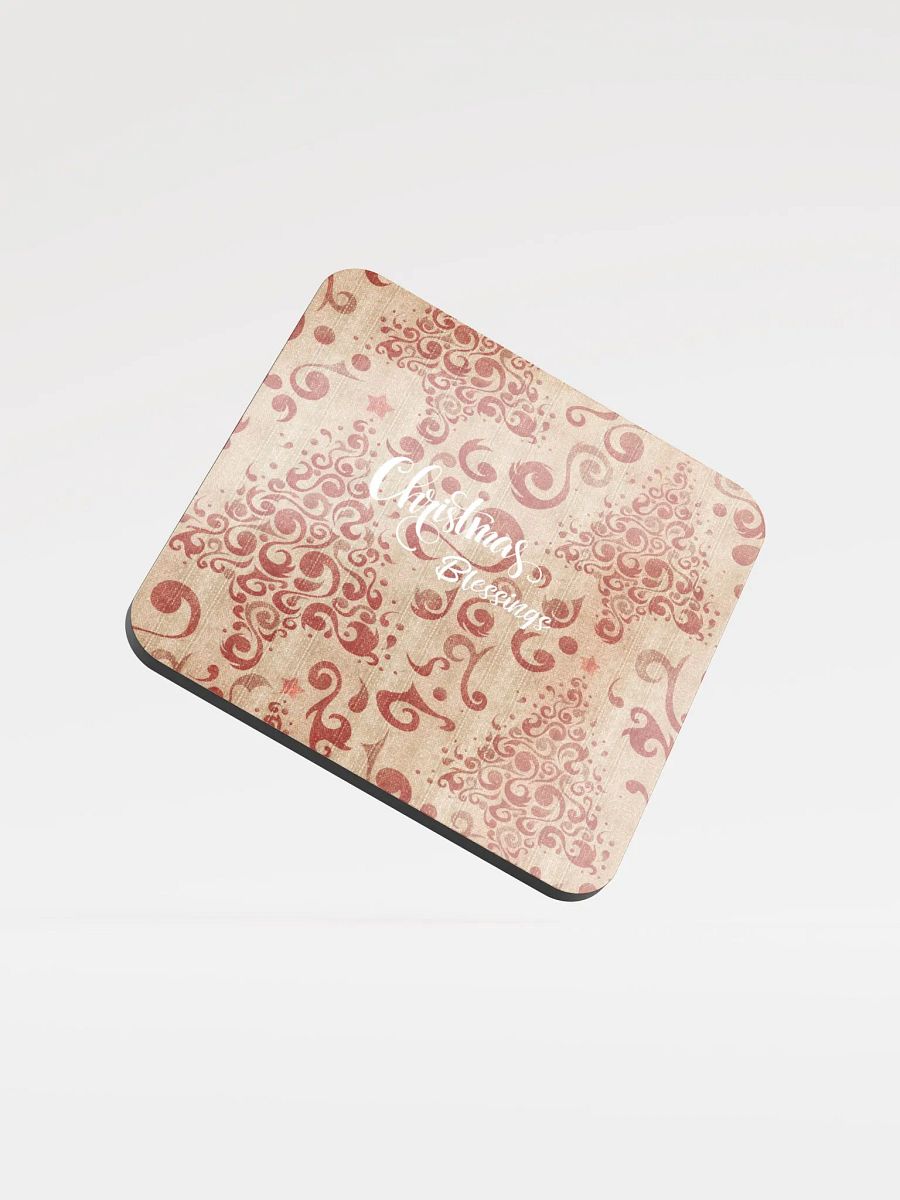 Christmas Blessings Cork Coaster Set gift for entertainers moms colleagues friends product image (1)