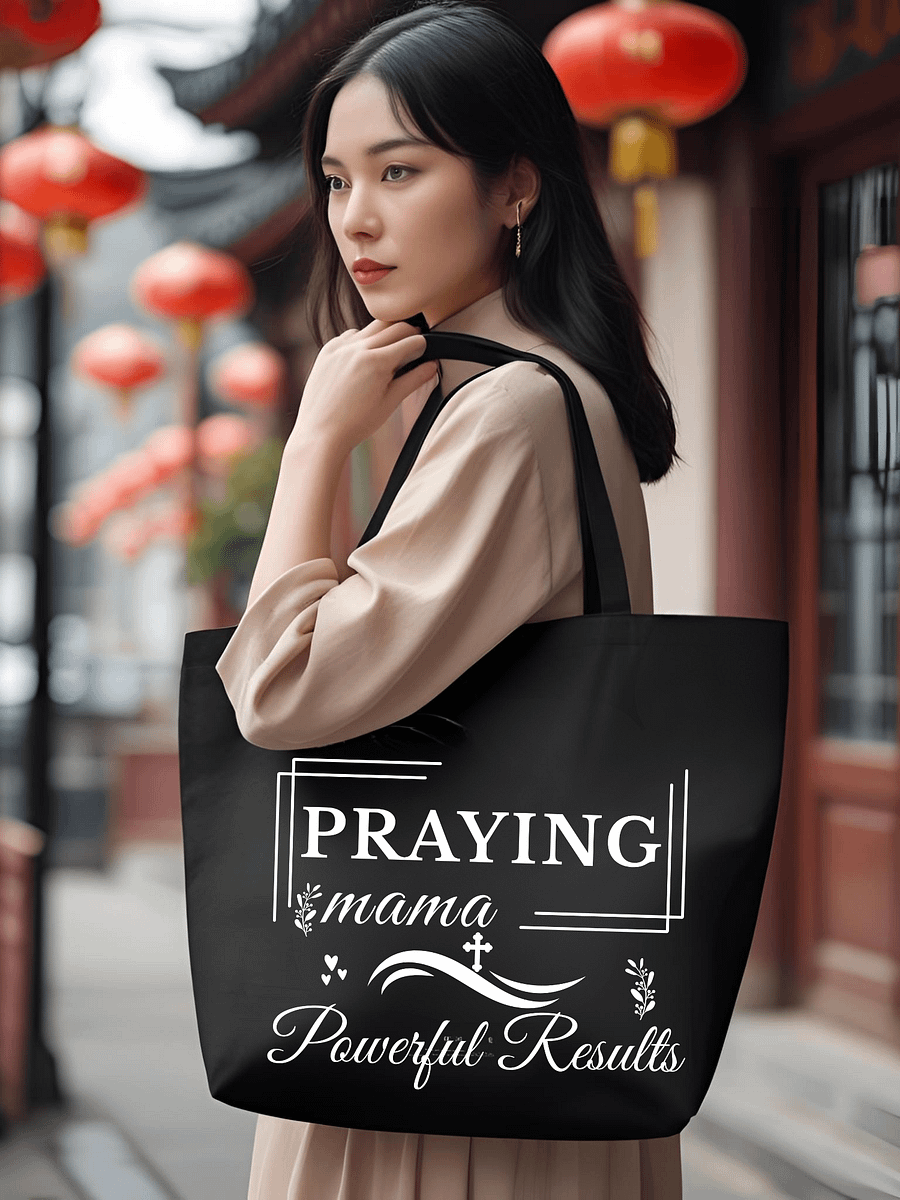 Praying Mama, Eco Tote bag. product image (1)