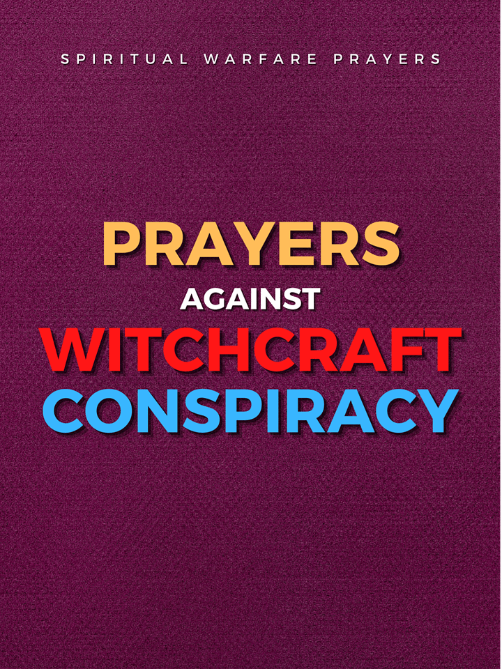 Prayer Against Witchcraft Conspiracy product image (1)