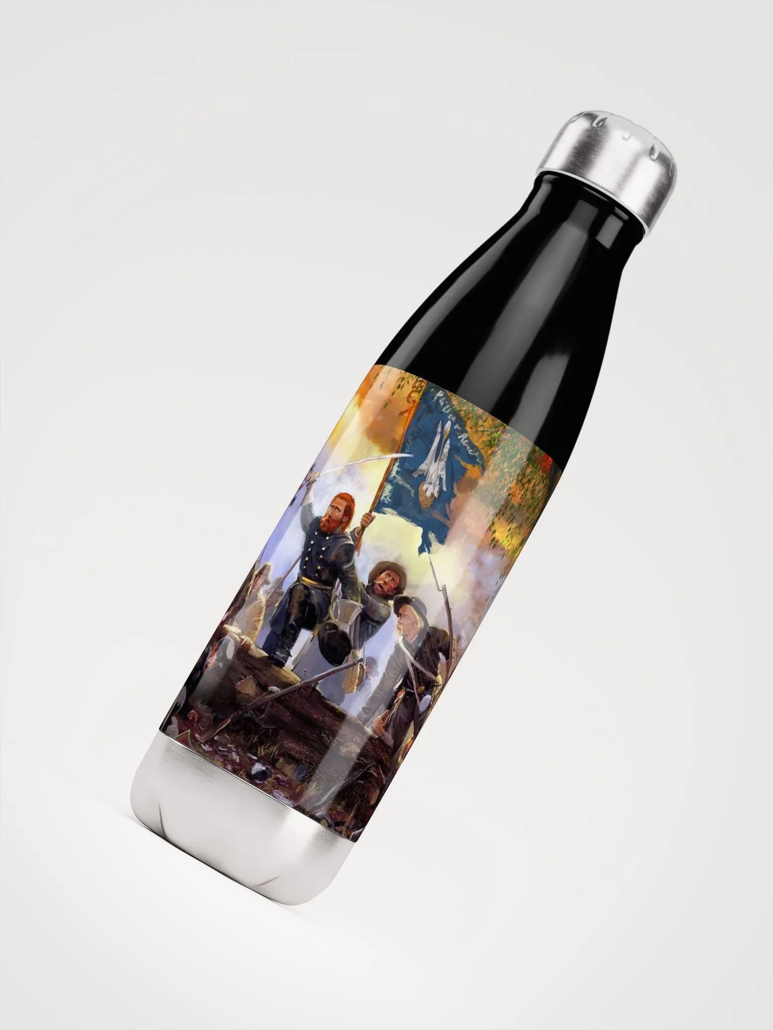 7th LA Pelican Regiment Stainless Steel Bottle product image (4)