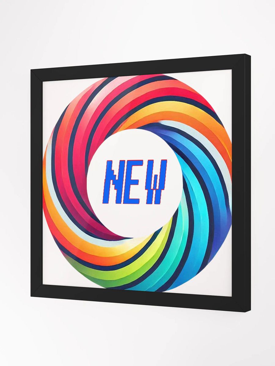 Symmetrical Starburst Framed Poster product image (2)