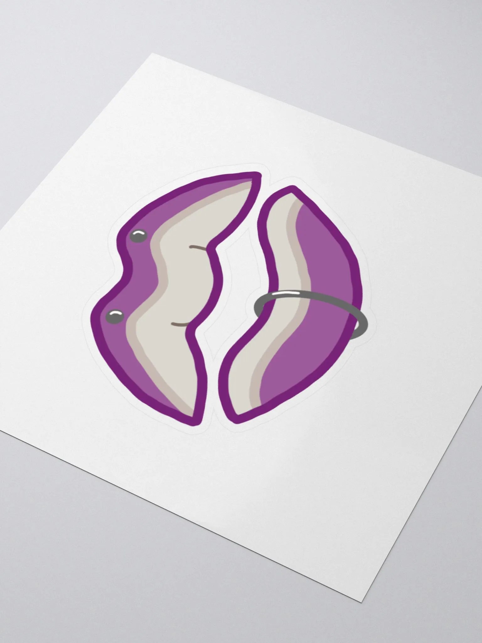 Purple Kiss Emote Sticker product image (7)