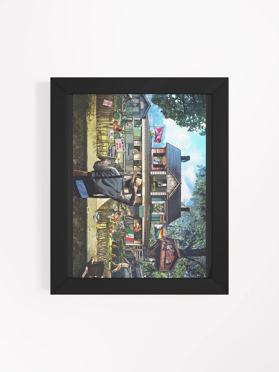 Exterior Census Framed Print product image (4)