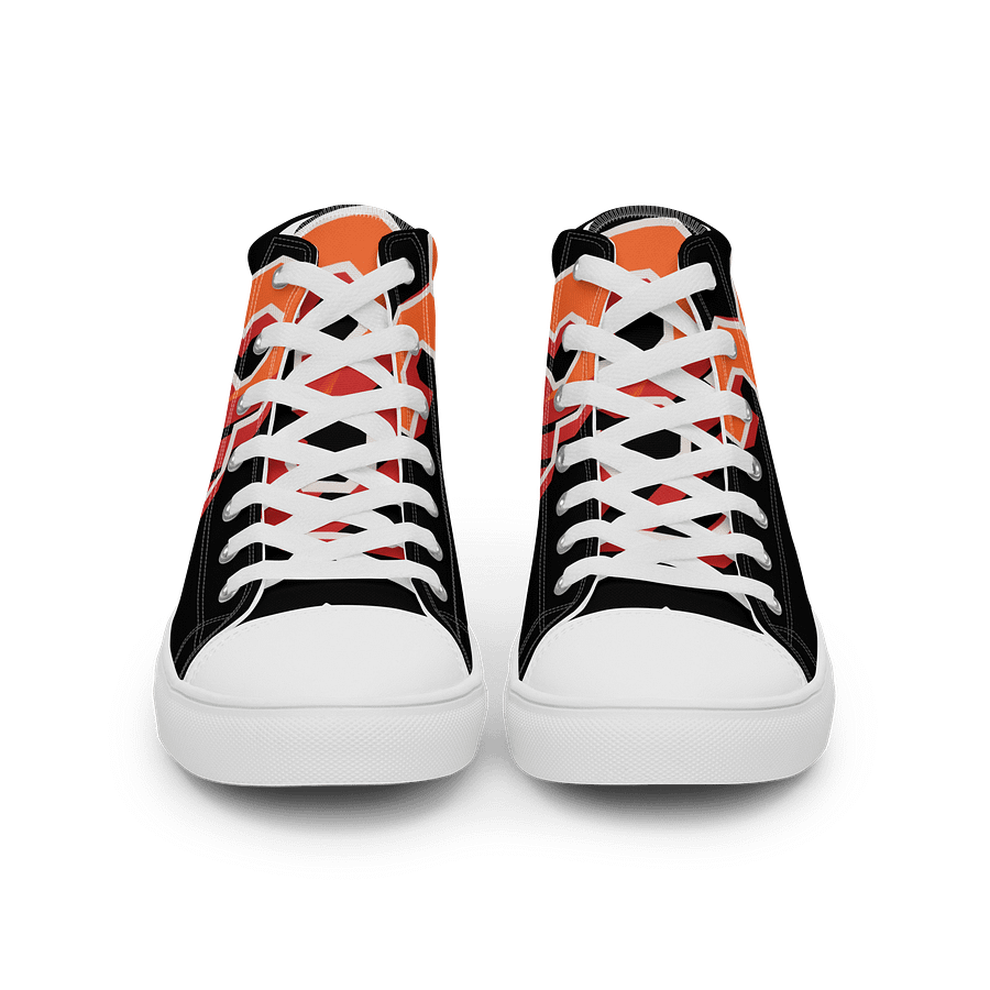 Custom "23" Black Canvas High Tops product image (3)