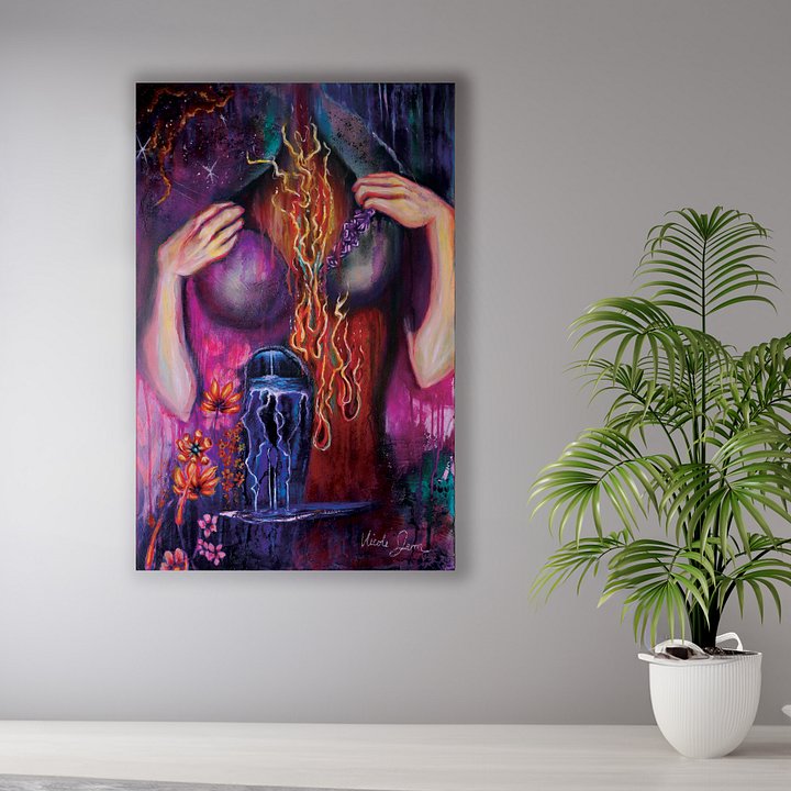 Fire Within Original Painting product image (1)