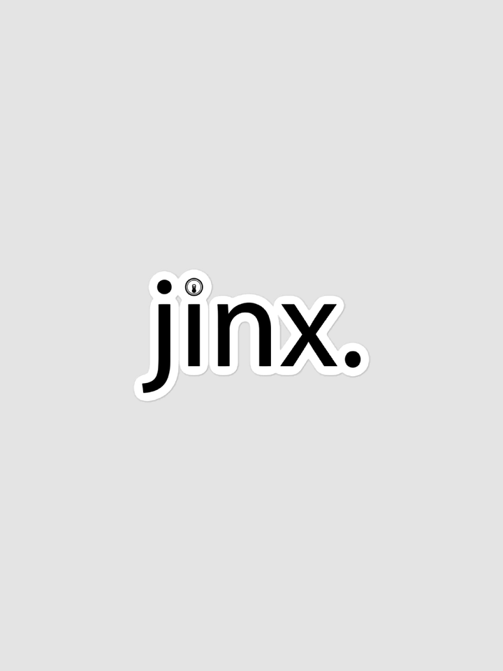 Jinx Dark Kiss Cut Sticker product image (1)