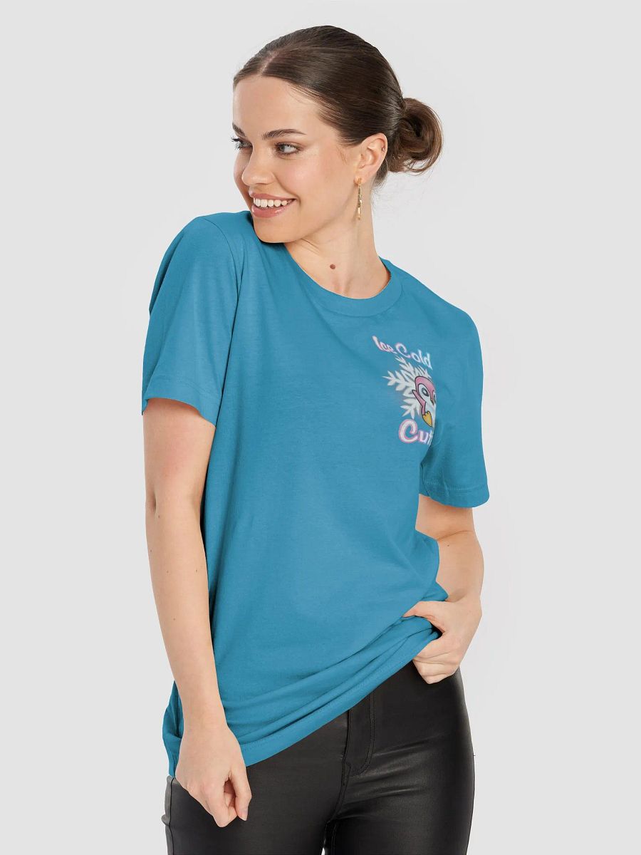 Ice Cold Cutie in Colored Lettering T Shirt product image (6)