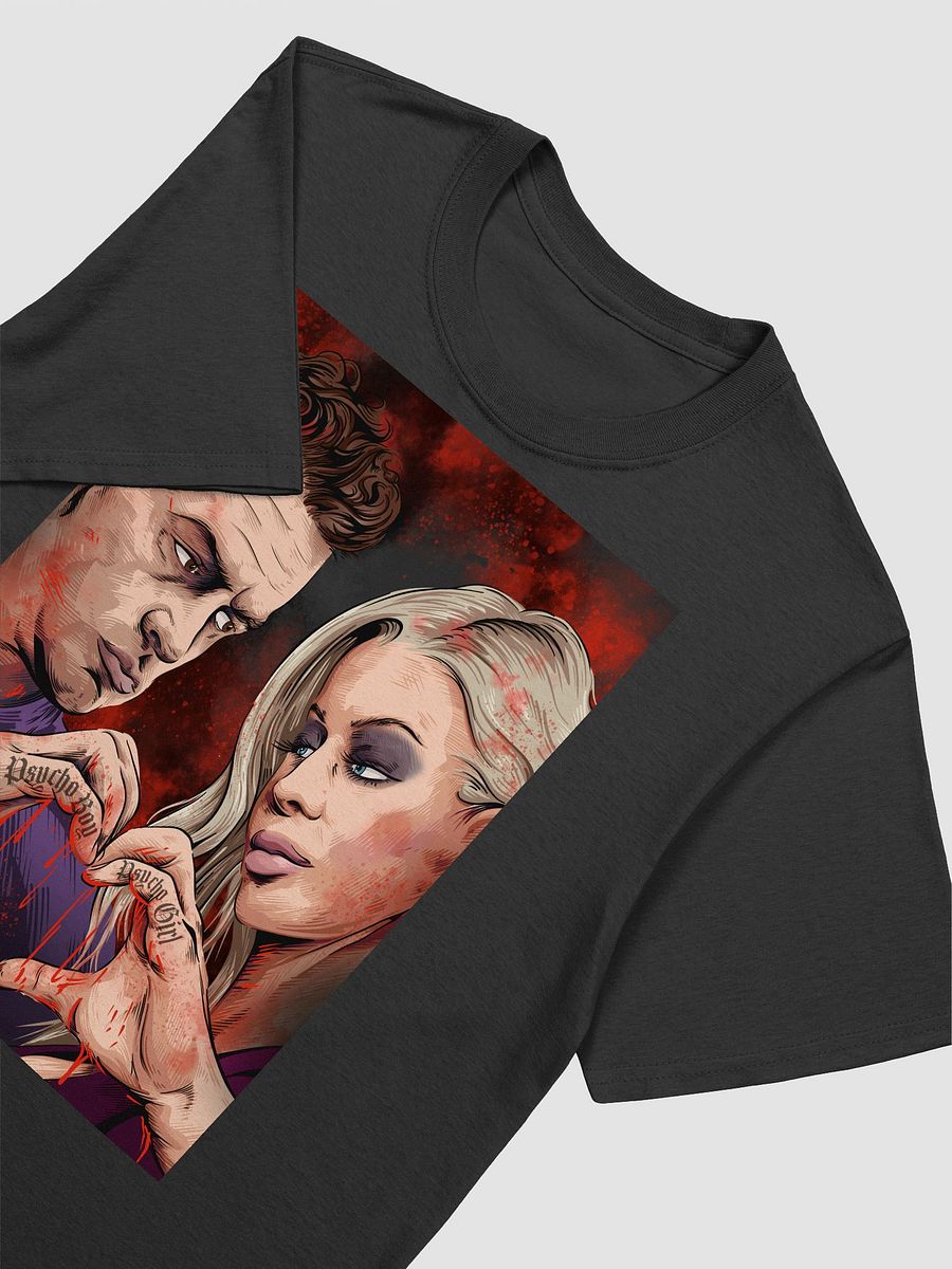 PSYCHO LOVE WICKED HEARTS T SHIRT product image (3)