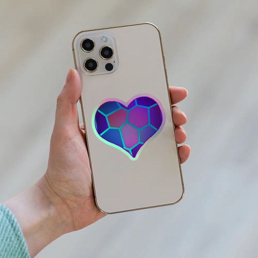 DiesmaHeart OG Kiss-Cut Holo Sticker product image (6)