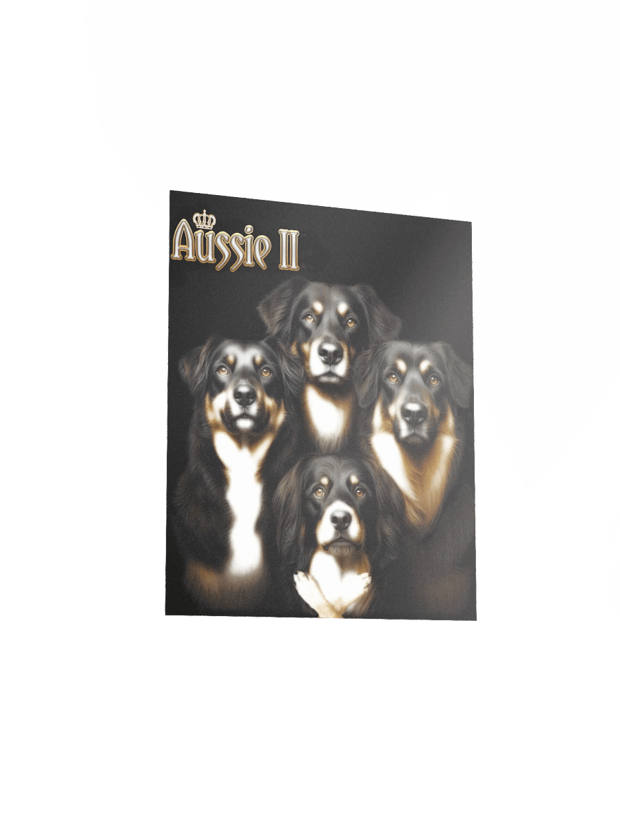 Australian Shepherd Aussie Classic Rock Band Poster product image (3)