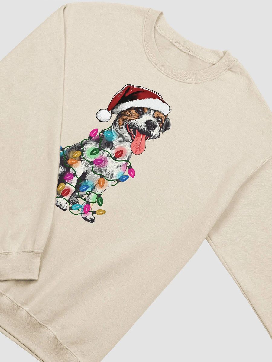 Funny Wirehaired Jack Russell Terrier(Tricolor JRT) Christmas Sweatshirt product image (23)