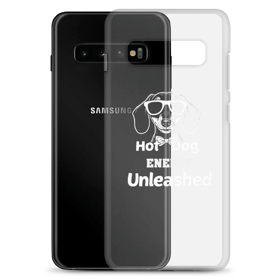 Hot Dog Energy Unleashed Samsung® Clear Case product image (20)