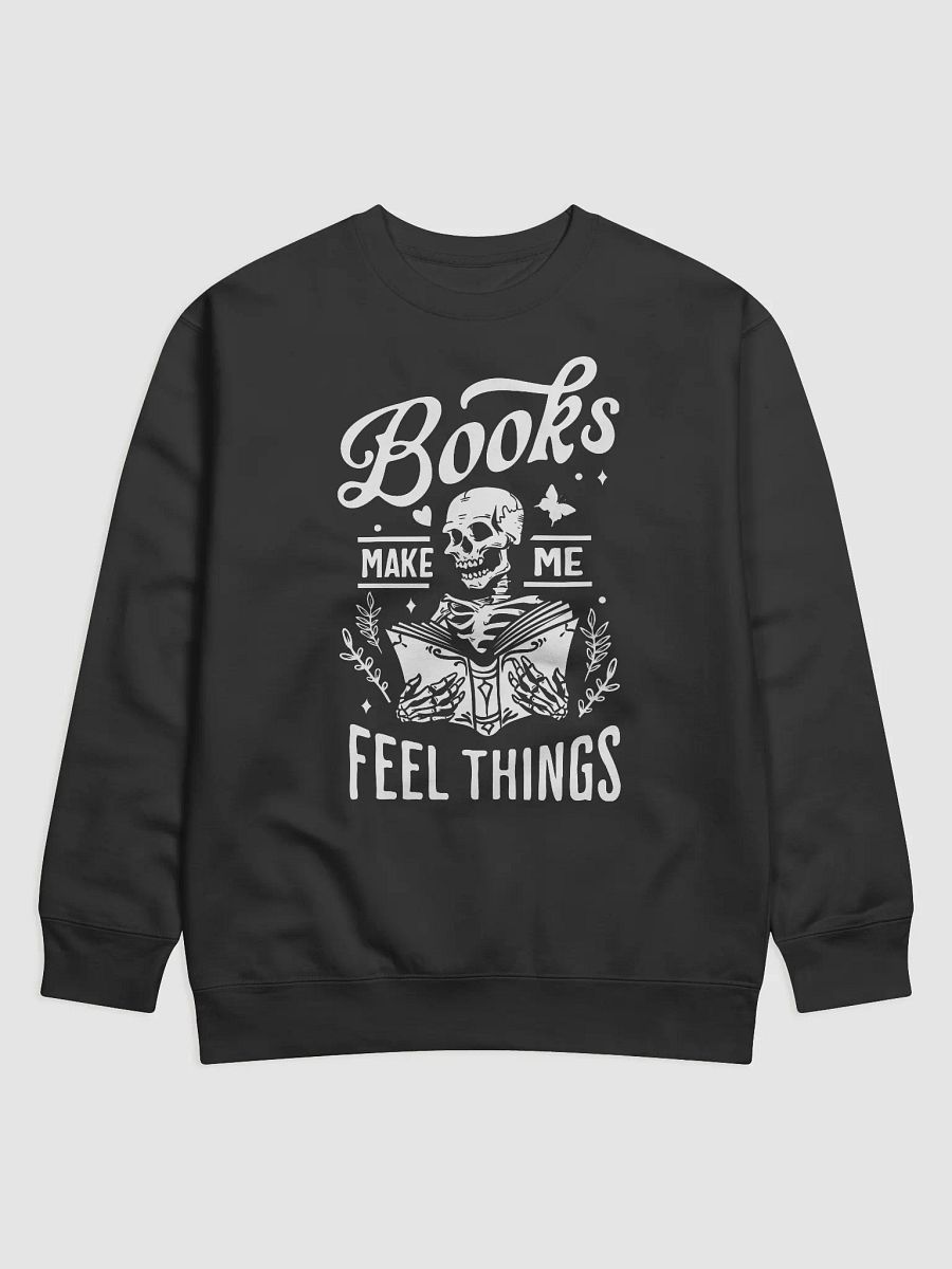 Books Make Me Feel Things Hoodie product image (1)