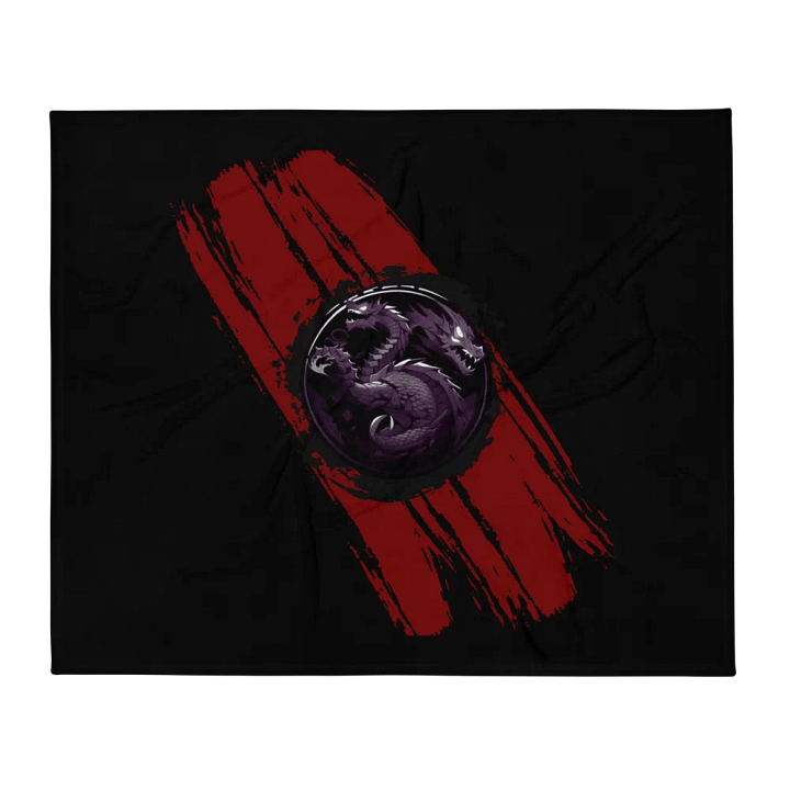 the blood scarred throw blanket product image (2)