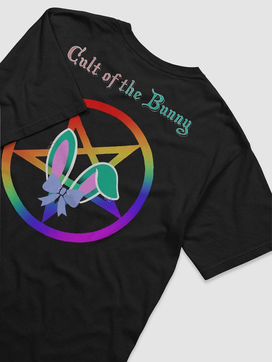 Bunny Pentacle Glitch T-Shirt product image (33)