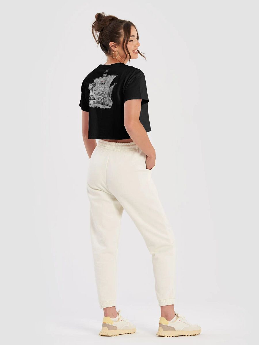Whimsical Ship Skull Women's Crop Top product image (8)
