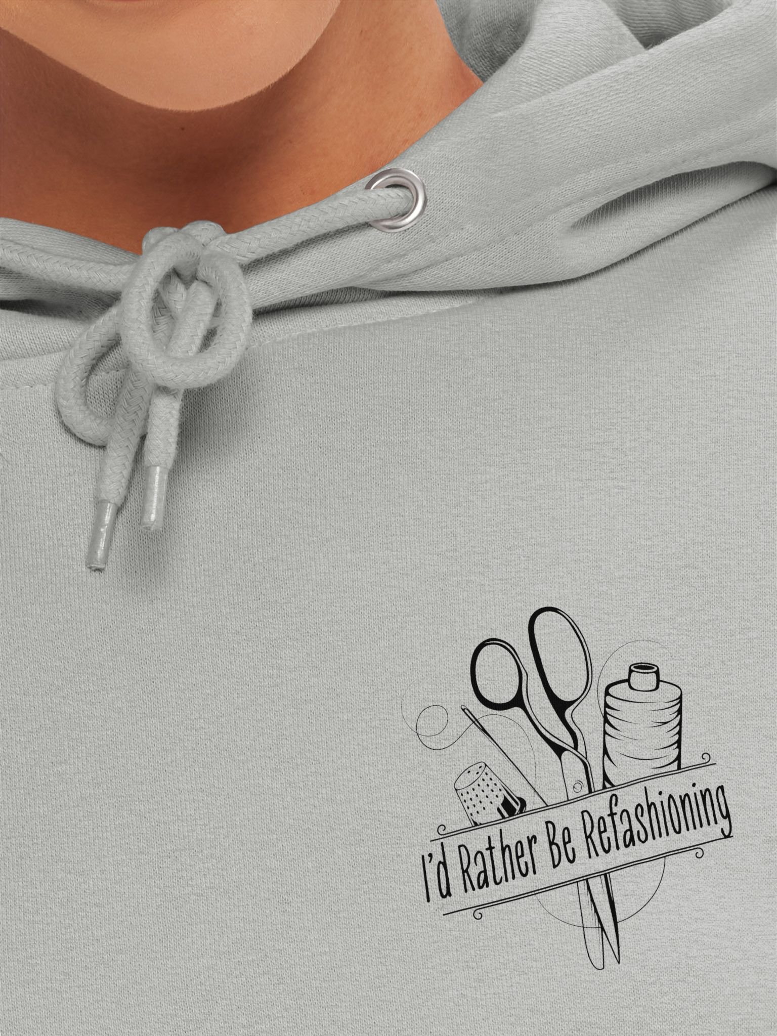 I'd Rather Be Refashioning Unisex Hoodie product image (21)