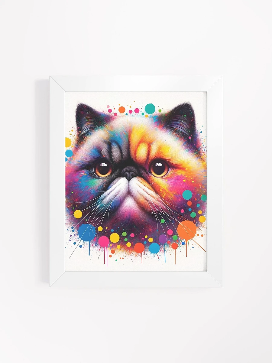 Framed High-Quality Matte Poster (in): Exotic Shorthair 2 product image (52)