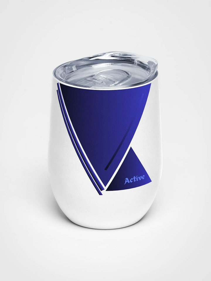 Active Blue Wine Tumbler product image (1)
