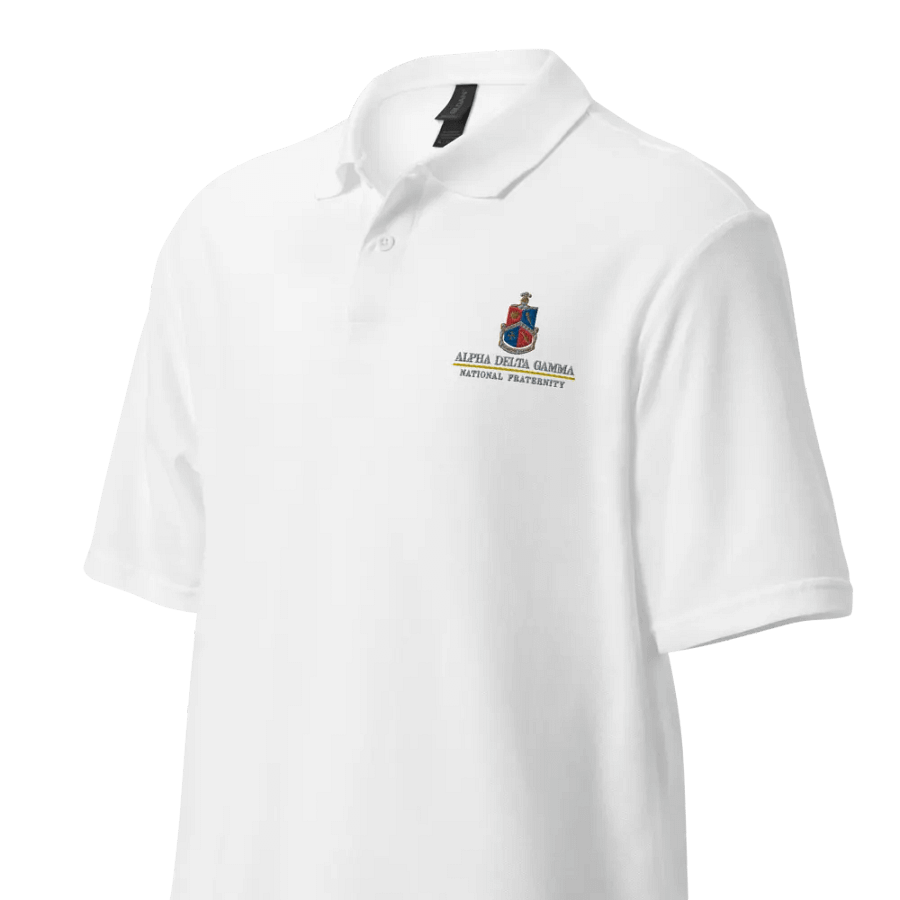 ADG Crest Polo - White product image (4)
