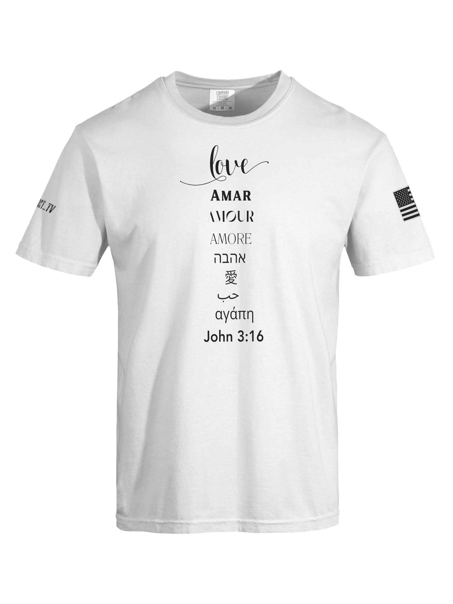 LT Ghost TV "LOVE" T-shirt product image (8)