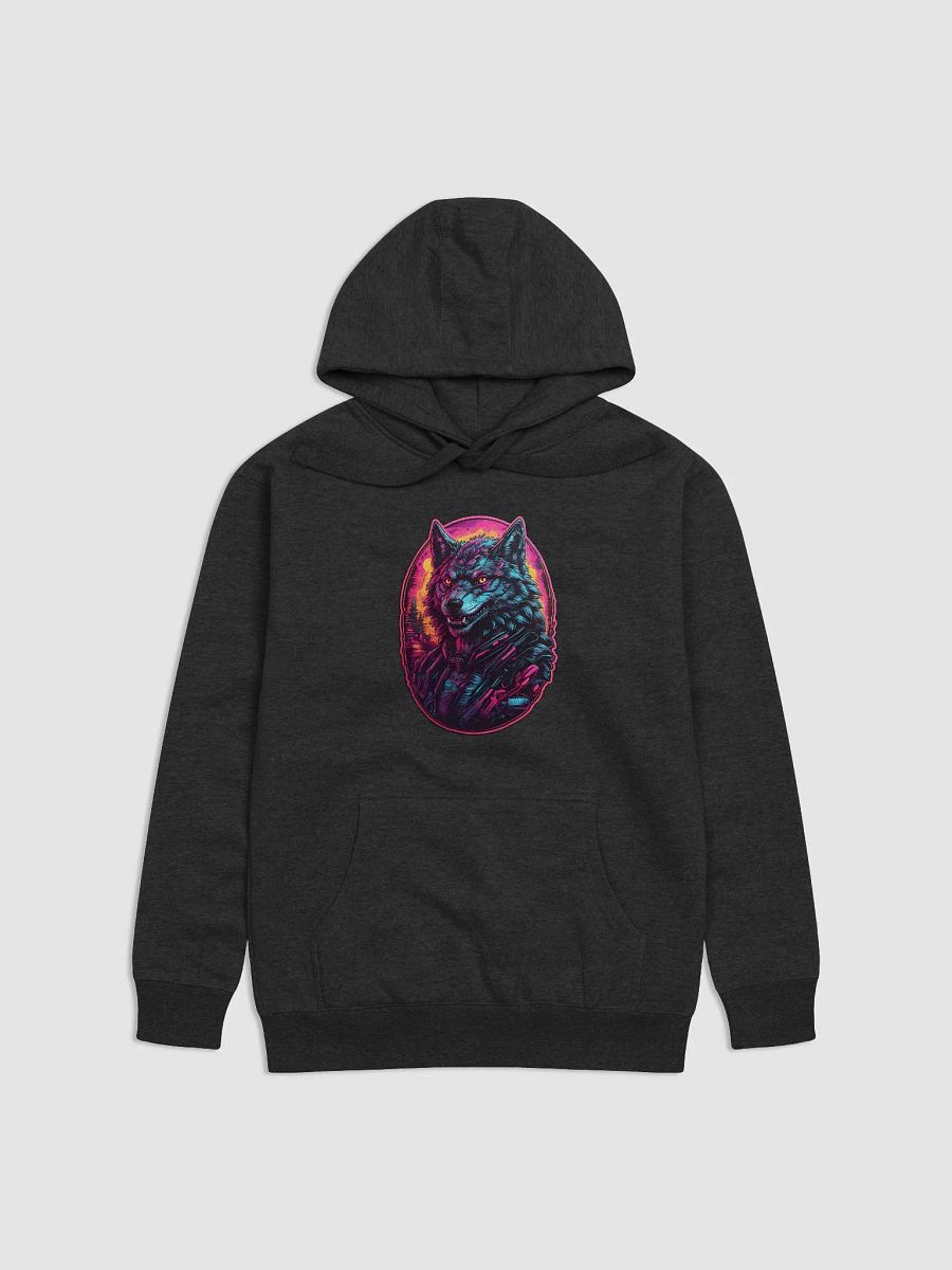 Neon Wolf Unisex Premium Hoodie product image (3)