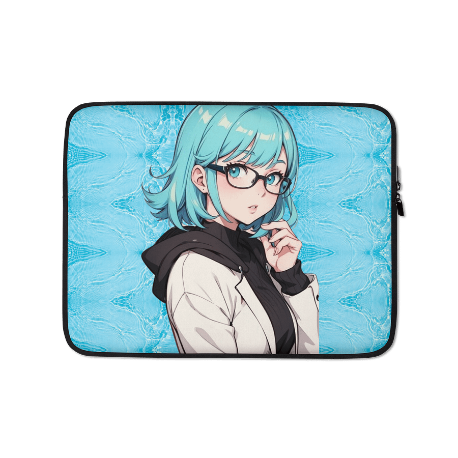 (AQUA WAIFU) K Laptop Sleeve product image (1)