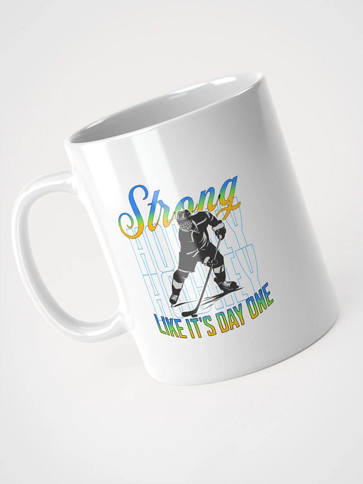 Strong Like Its Day One Hockey Hero Mug product image (2)