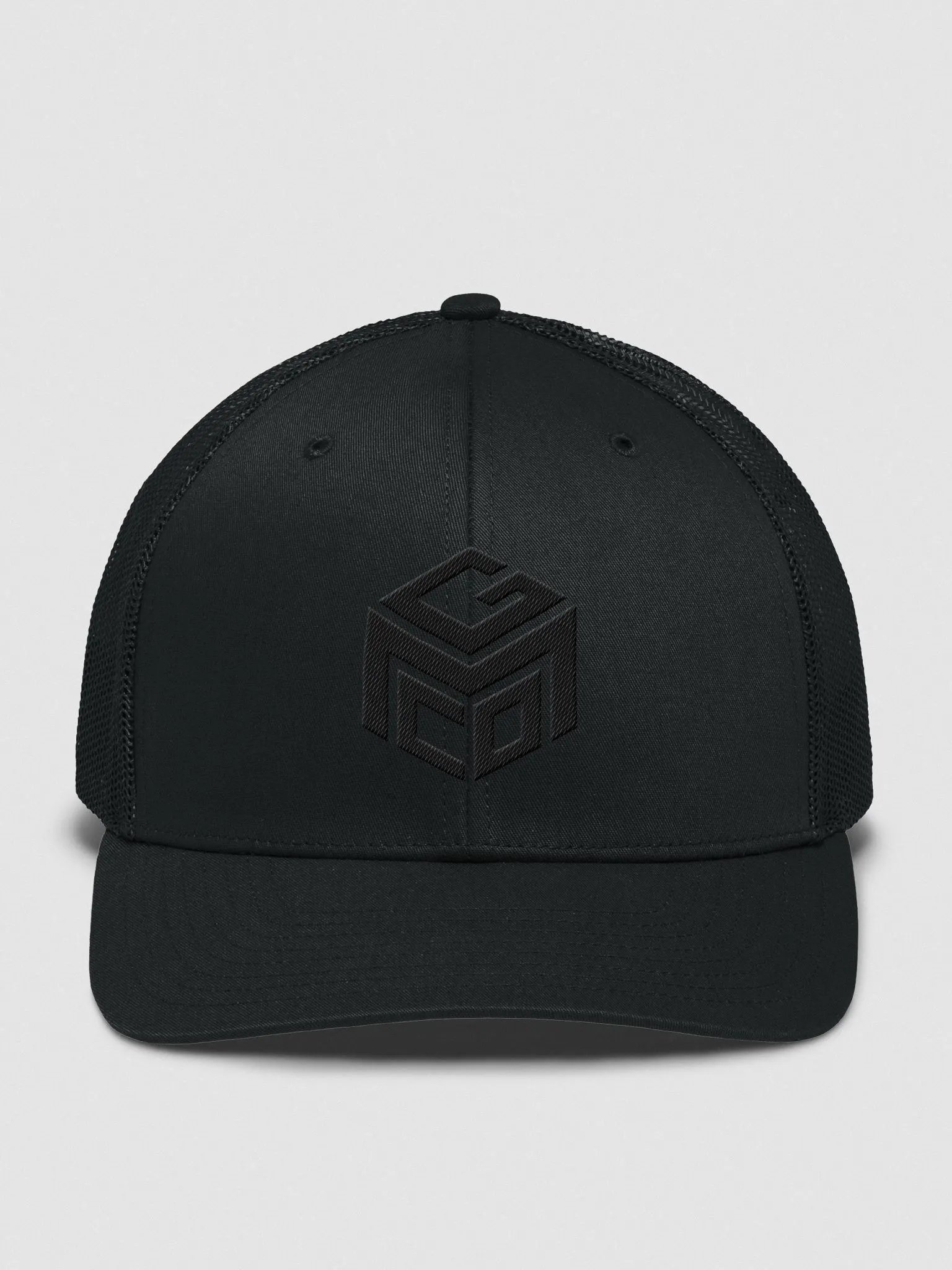 Black Logo MGC Embroidered Trucker Snapback product image (1)