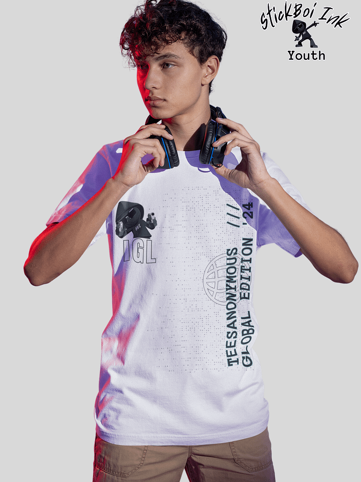 Youth Gamer Shirt – IGL Global Edition by StickBoi Ink product image (2)