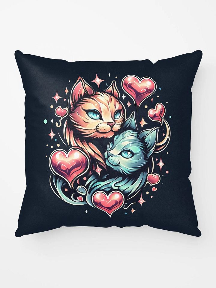 Feline Magic Love Pillow product image (1)