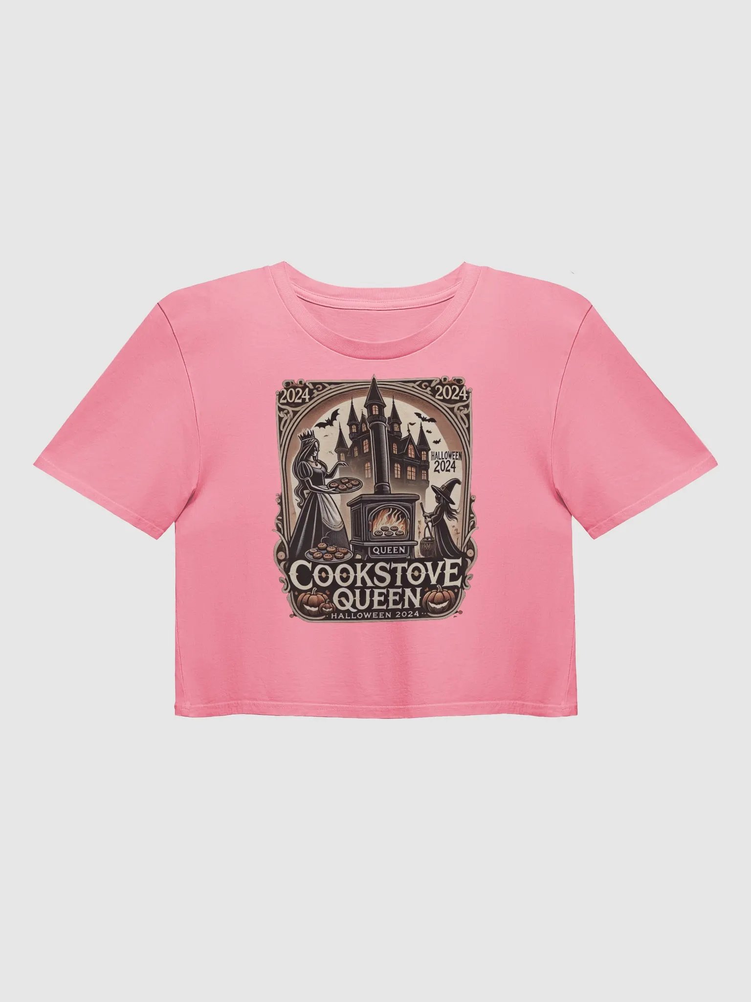 100% Cotton Crop Top - Halloween Queen product image (3)