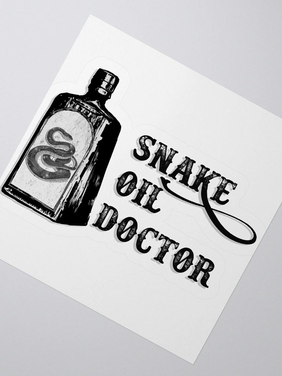 Snake Oil Doctor - Sticker product image (6)