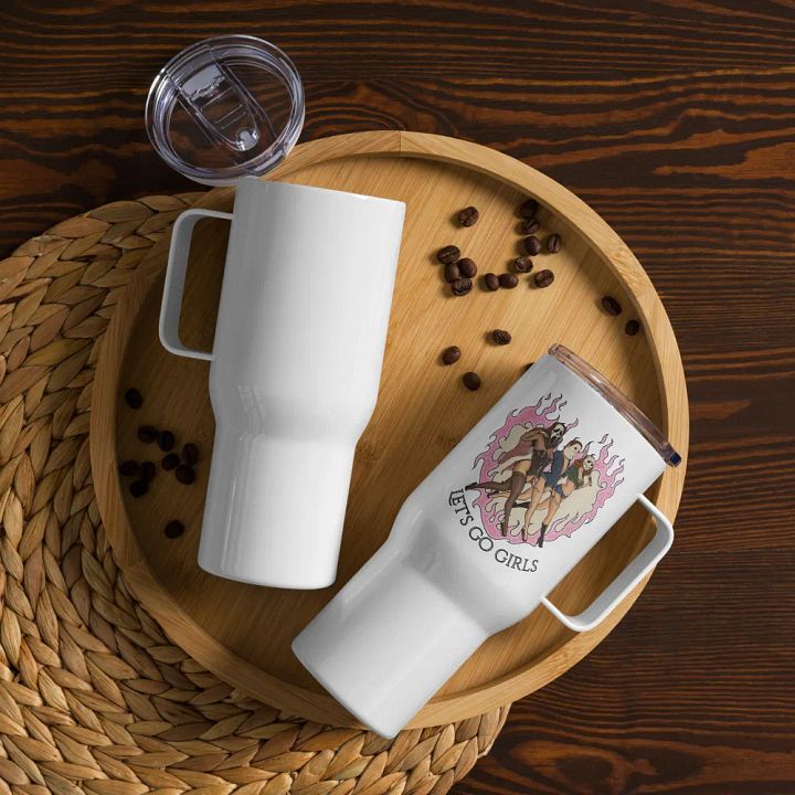 Horror Pin-up Trio Travel Mug product image (1)