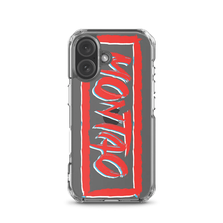 Montao Logo iPhone Case Red product image (23)