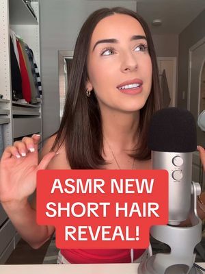 Replying to @Samantha hereeee she is!!! 😌🎈 #asmr #whispering #hairreveal #shorthair #lob #relaxingvideos #asmrforthegirls #asmrcommunity #crispwhisper #asmrforsleep 