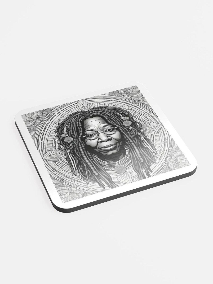Mandala Muse Glossed Cork Coaster product image (2)