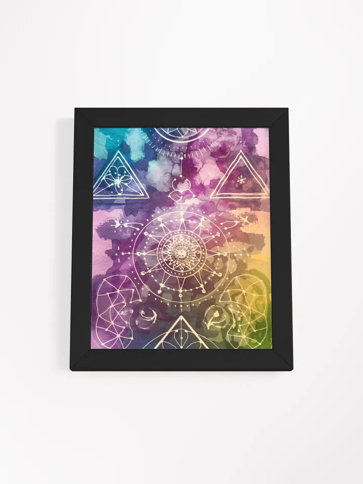 Sacred Geometry, Framed Matte Poster product image (1)
